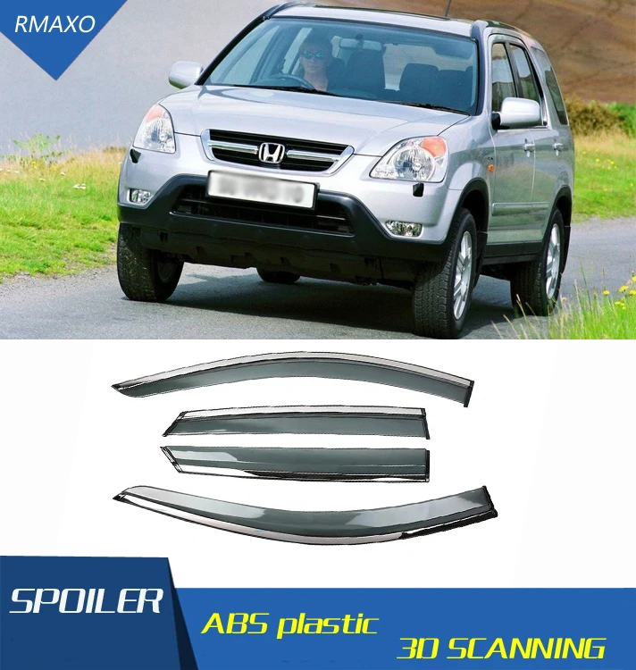 Защитный козырек для окон Honda CRV 2003 2006 солнцезащитный от солнца и дождя аксессуары