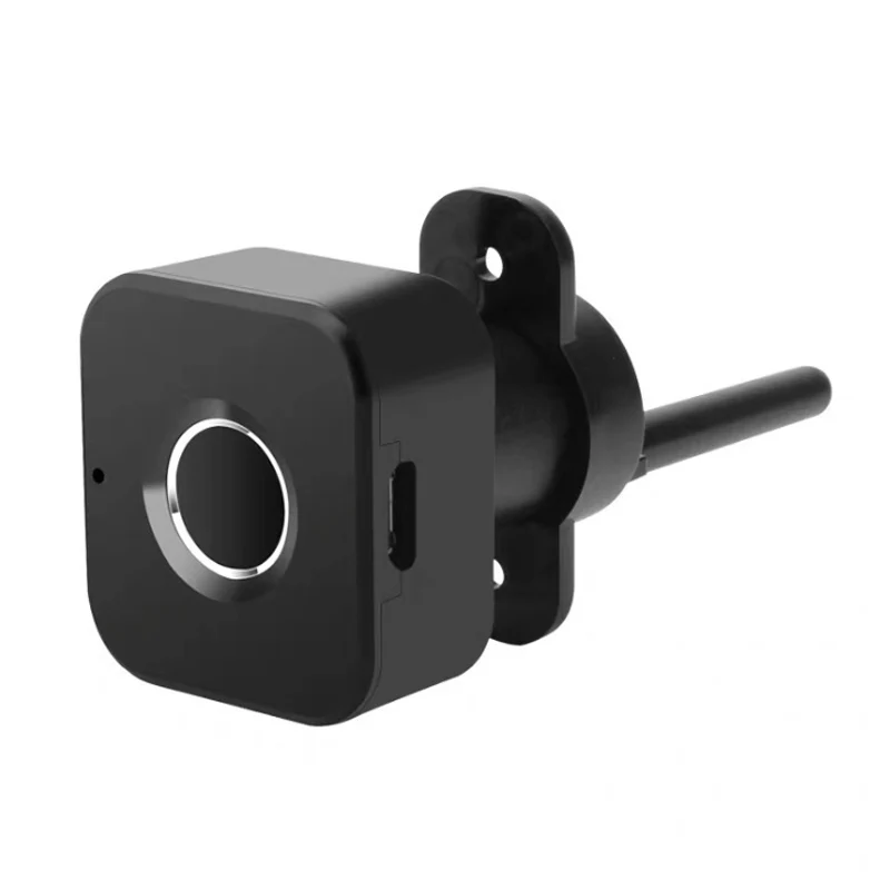 Умный БЕСКЛЮЧЕВОЙ мини-замок для шкафа с отпечатком пальца невидимый