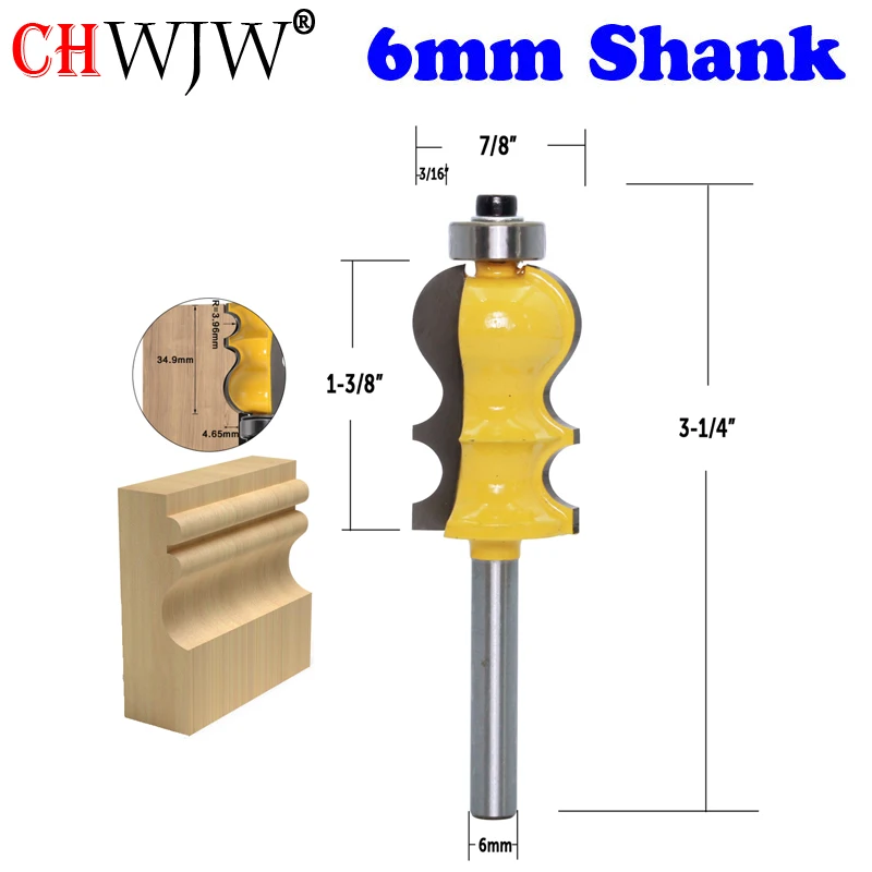

Фреза CHWJW 16134q твердосплавная 6 мм