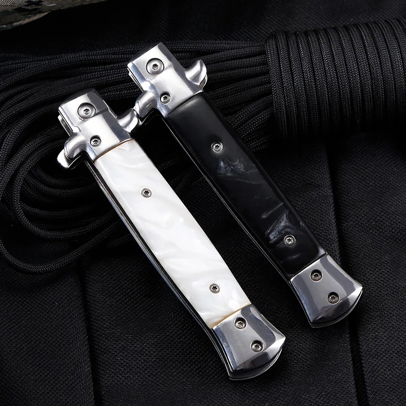 Дамасские 235 мм ножи тактический складной охотничий нож дамасский карманный для