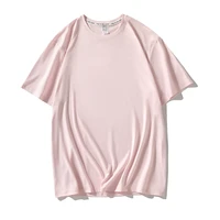 harajuku summer new oversize t shirt pink solid color basic tees women casual t shirts korean hipster white t shirt dropship