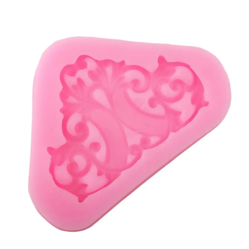 Baroque Scroll Relief Silicone Molds Cake Border Fondant Mold Decorating Tools Candy Polymer Clay Chocolate Gumpaste Mould | Дом и сад
