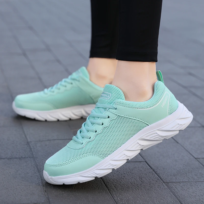 Tenis Feminino 2021 Hot Sale Women Tennis Shoes Breathable Mesh Sport Shoes Female Stability Athletic Fitness Sneakers Trainers