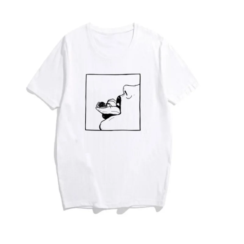 

Hot Sales Tshirt Woman Top Summer Printing T-shirt Woman Drop Shipping