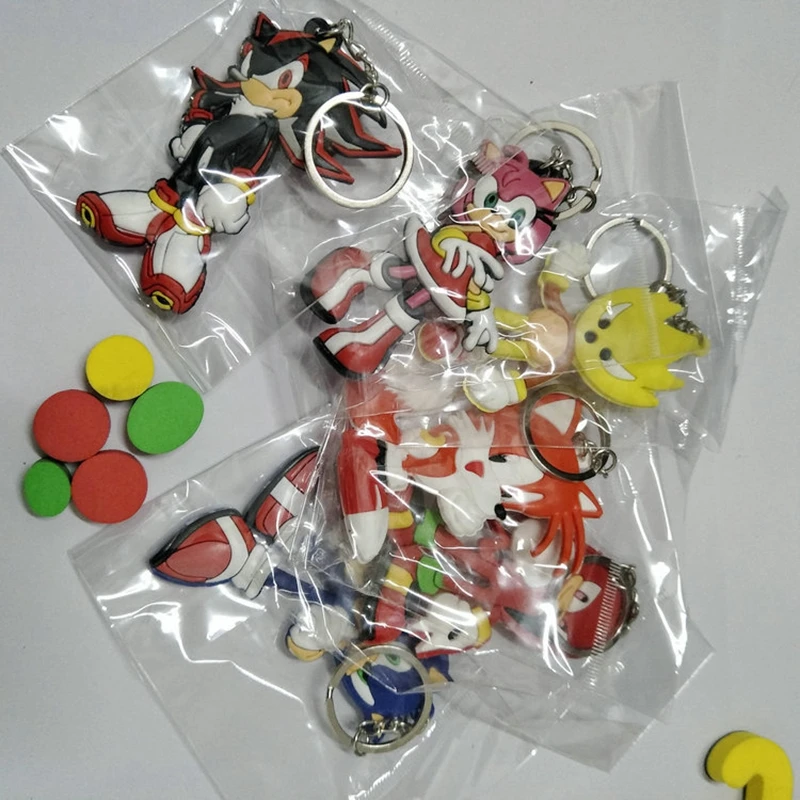 Игрушечная фигурка супер экшн-фигурки Ежика на суставах брелок для ключей