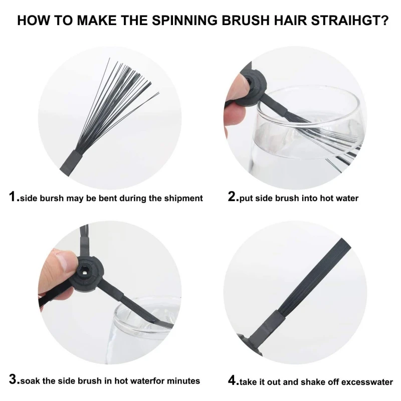 

Adapted To ILIFE V5 V5S Sweeping Robot XI4801 Side Brush (pair) K614 * 3 + Filter I208 * 6 + Filter Cotton Filter Element I204