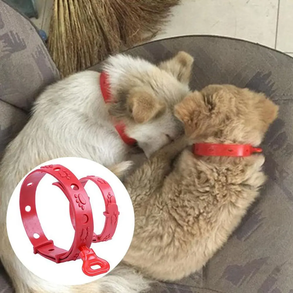 1 шт. антиблошиный ошейник для защиты от клещей комаров насекомых 42 см