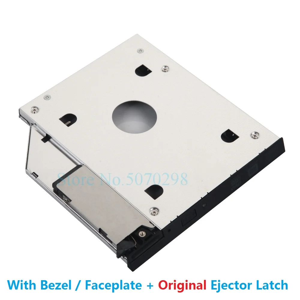 С оригинальным эжектором 2 й жесткий диск HDD SSD оптический Caddy для Dell Latitude E6400 E6500 E6410