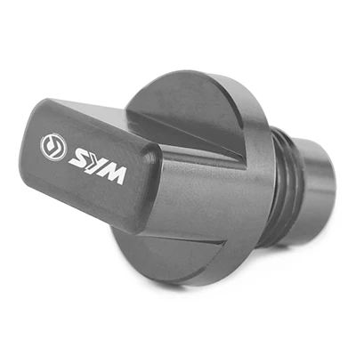 Аксессуары для мотоциклов моторное масло наполнитель заглушка разъема для SYM CRUISYM 300- JOYMAX 125 250 300 Z300 - Цвет: titanium