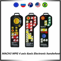 mach3 mpg 4 axis 6axis electronic handwheel pulse transceiver for cnc milling machine
