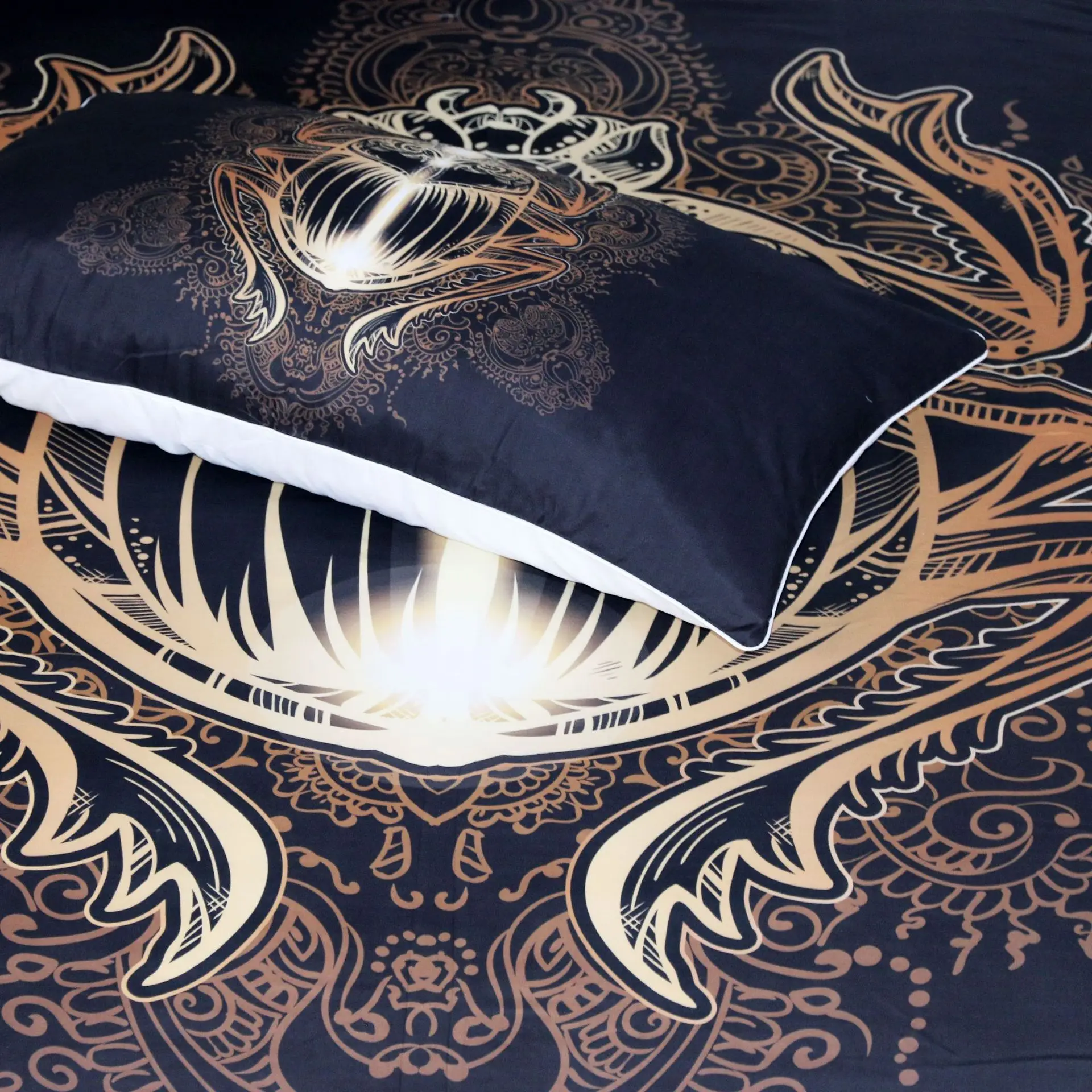 Bronzing Beetle узор пододеяльник Высокое качество домашний текстильное одеяло с 2