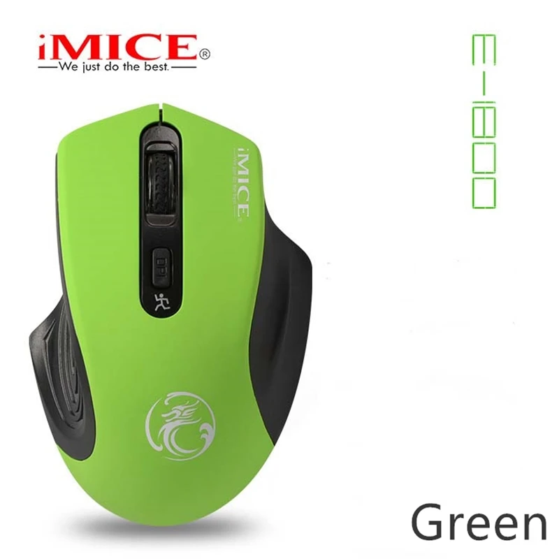 

iMice 2.4G Wireless Mouse for Laptop PC Adjustable 1600 DPI USB Gaming Mice Computer Ergonomic Design