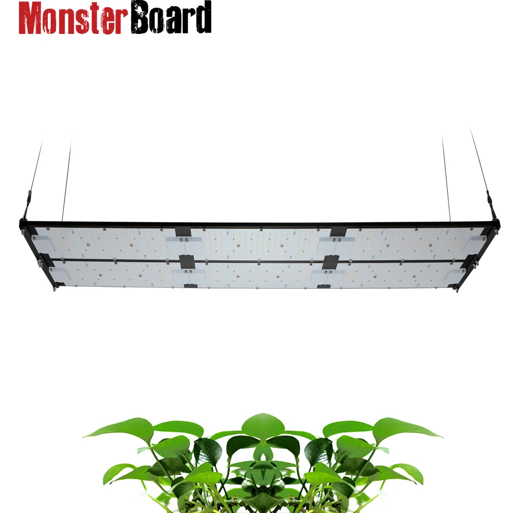 Geeklight monster board V4 600 Вт led grow lights полный спектр lm301h опционально bluetooth wifi управление