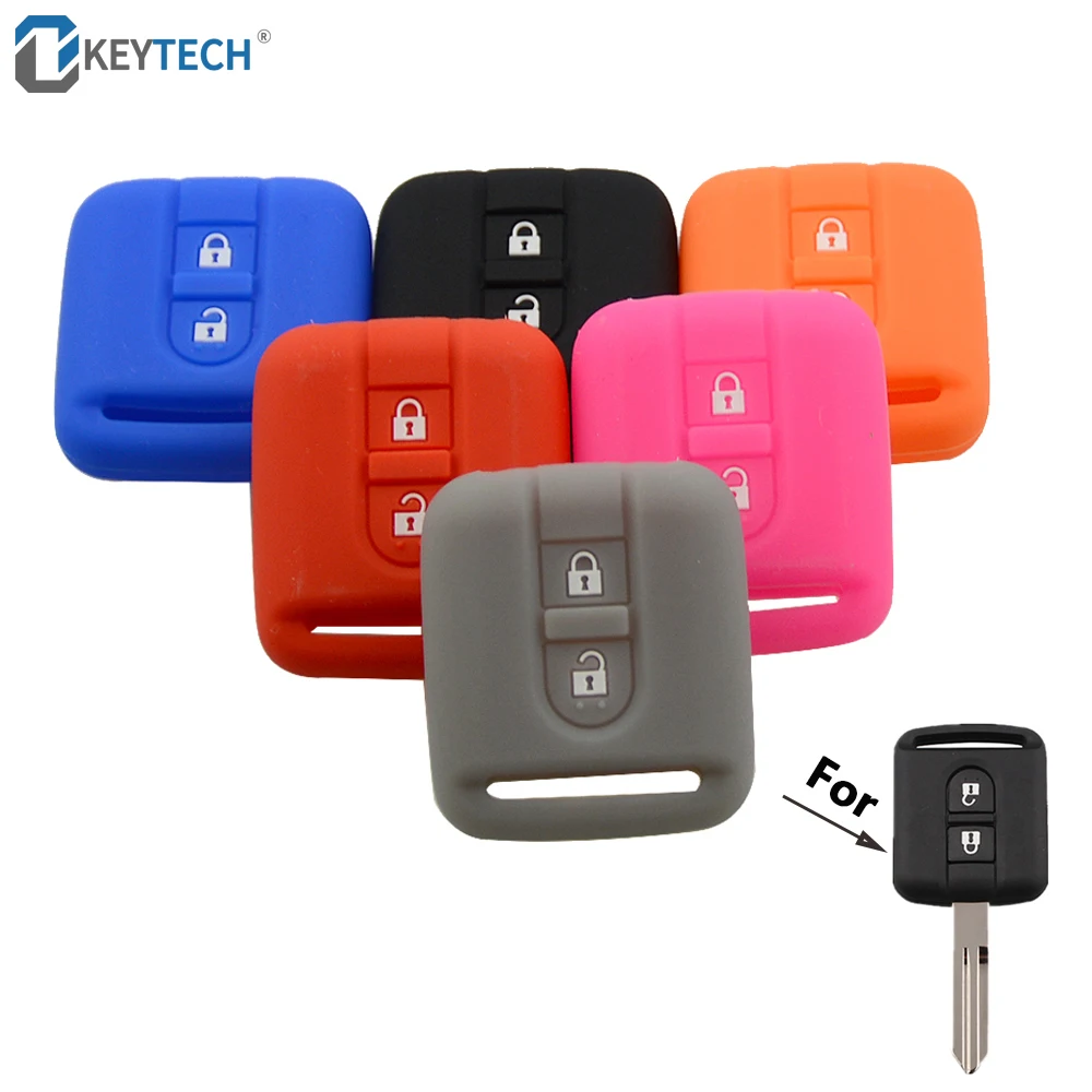 Чехол для автомобильного ключа OkeyTech сменный силиконовый резиновый чехол Nissan Qashqai