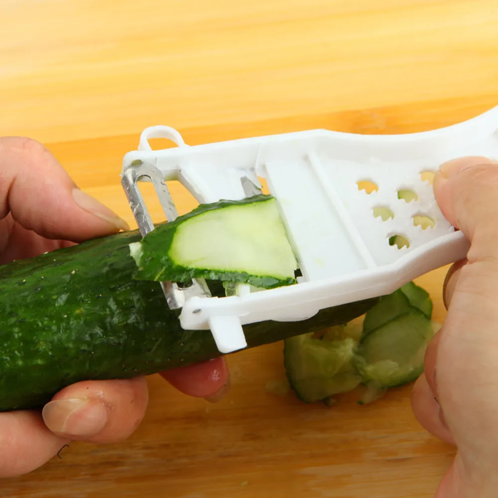 Овощечистка из нержавеющей стали многофункциональный креативный нож для