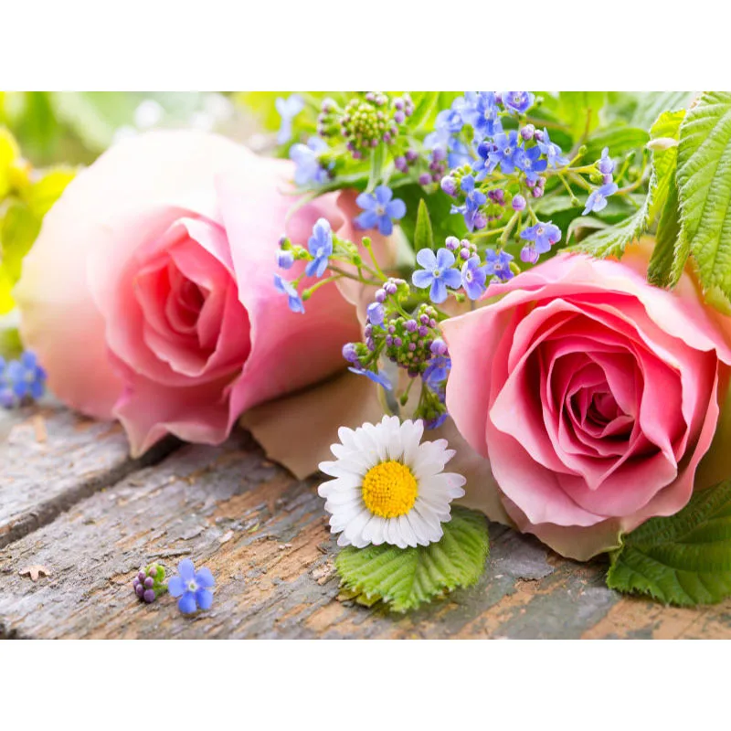 

5d DIY Diamond Embroidery Pink Rose Diamond Painting Fresh Flowers Picture Mosaic Accessories Cross stitch Home Decoration H25