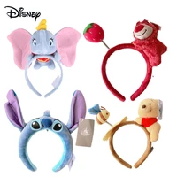 disney latest mickey mouse headband cartoon animal ears costume headband cosplay plush adult kids headband