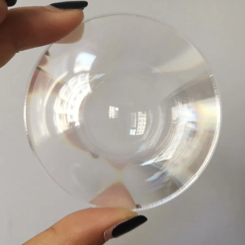 Линзы френеля для Diy проектор Dia55mm с линзой Френеля с регулируемой яркостью Светодиодная линза солнечные концентратор линзы фар автомобиля FL 25/35/40 мм