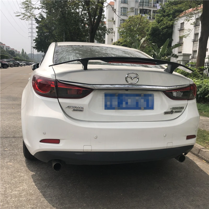 Спойлер для Mazda 6 Atenza 2016-2019 каркасный спойлер TF материал ABS праймер заднего крыла