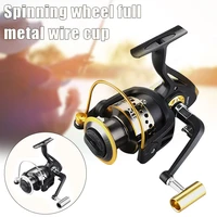 la series spin fishing reel light weight ultra smooth reel 5 2 1 high speed metal spin reel send line tools for fishing tackle