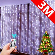 Guirnalda de luces led de 3m para habitación...