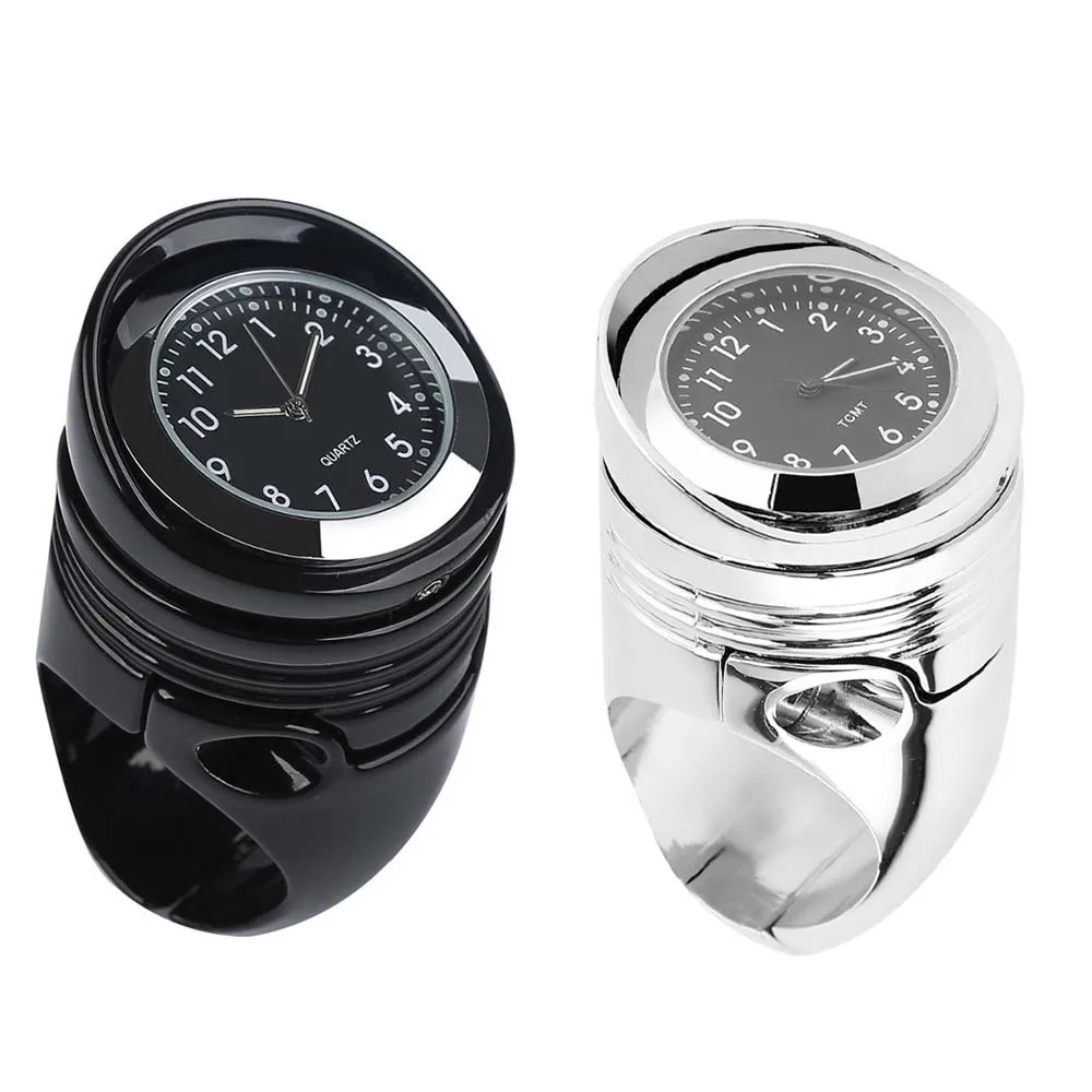 Хромированное черное Универсальное крепление на руль мотоцикла 1/4 дюйма 1 25 для