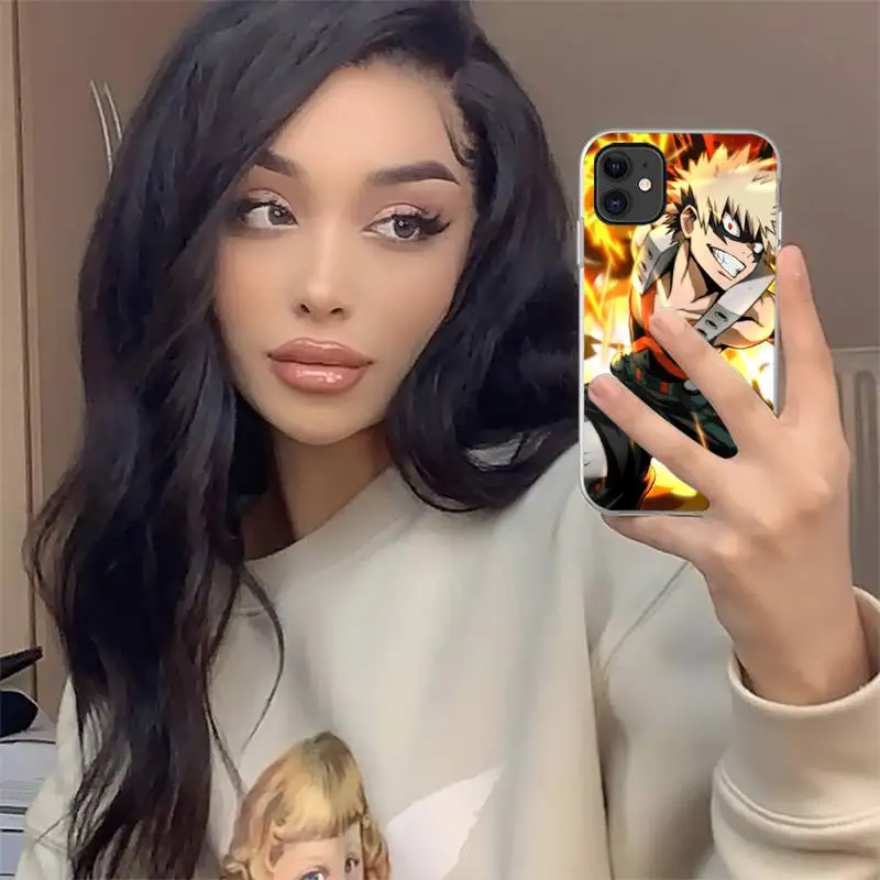 

Anime My Hero Academia high quality Phone Case For iphone 12 mini 5 5s 5c se 6 6s 7 8 plus x xs xr 11 pro max