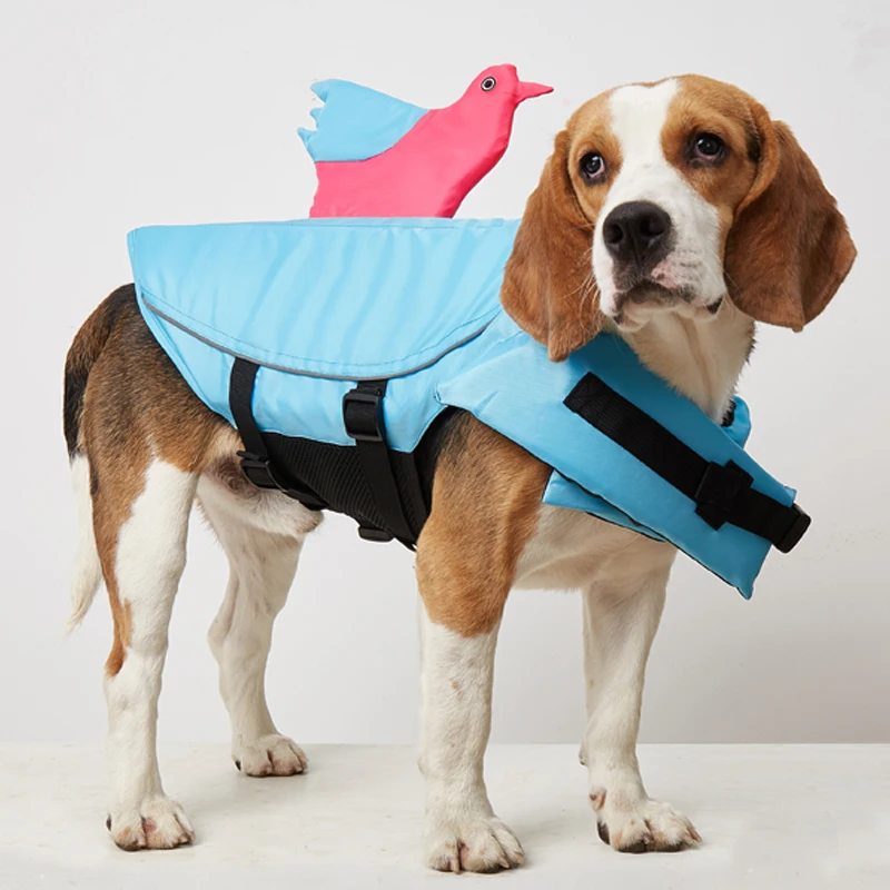 

Спасательный жилет для домашних питомцев, светоотражающий купальный костюм для маленьких и больших собак