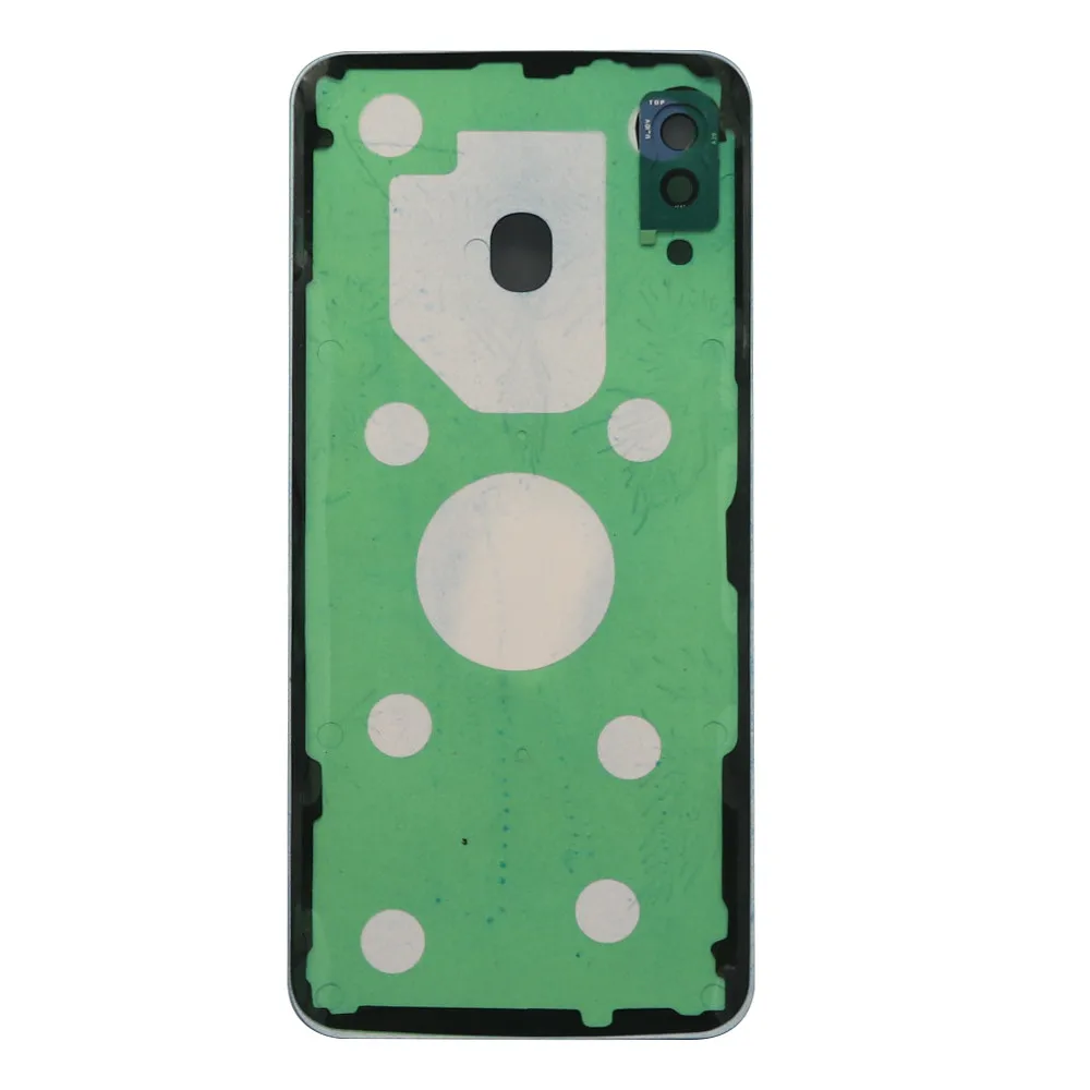 

5.8" Battery Cover For Samsung A20 Back Battery Cover A205 A205F/DS A205FN Camera Lens Door Rear Glass Housing Case For A20