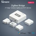 ITEAD SONOFF Zigbee Series ZBBridge SNZB с аккумулятором, беспроводной переключатель, смарт-датчик температурыдвижениядвери, работает с Alexa