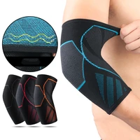 compression elbow sleeves arm warmers anti slip elastic gym sport elbow protective pads absorb sweat sport basketball gym brace
