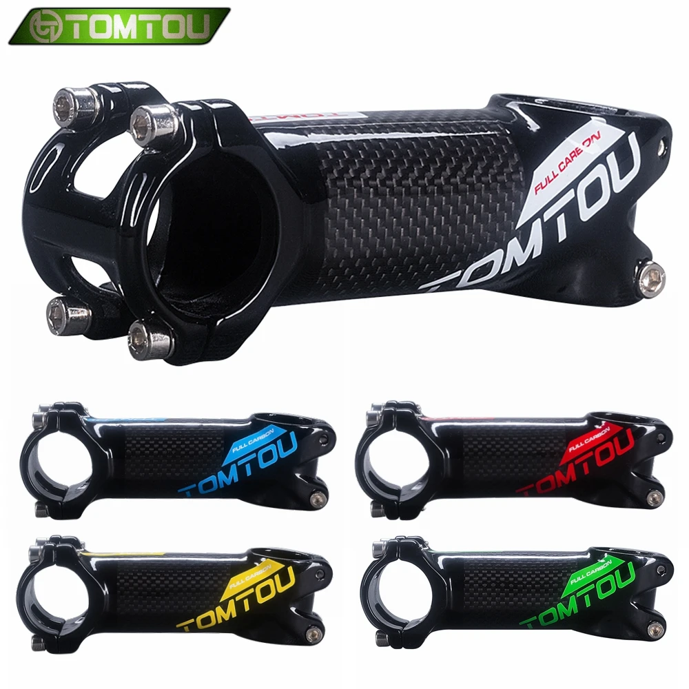 TOMTOU труба из углеродистого волокна 3K углеродного + Алюминий рулевая колонка