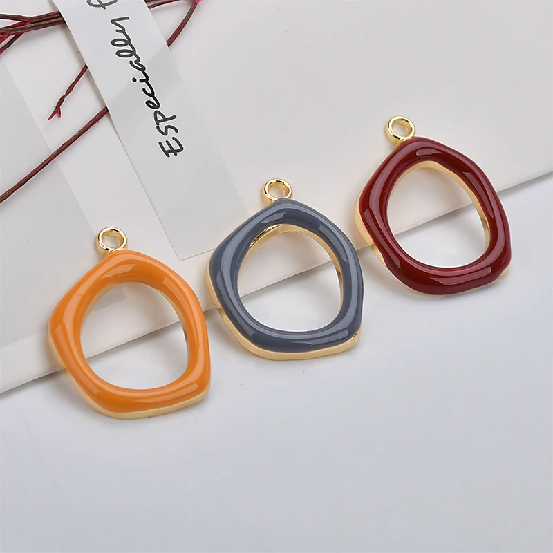 Осень и зима простой кулон Moran Di цветной сплав капли масла DIY ювелирные изделия