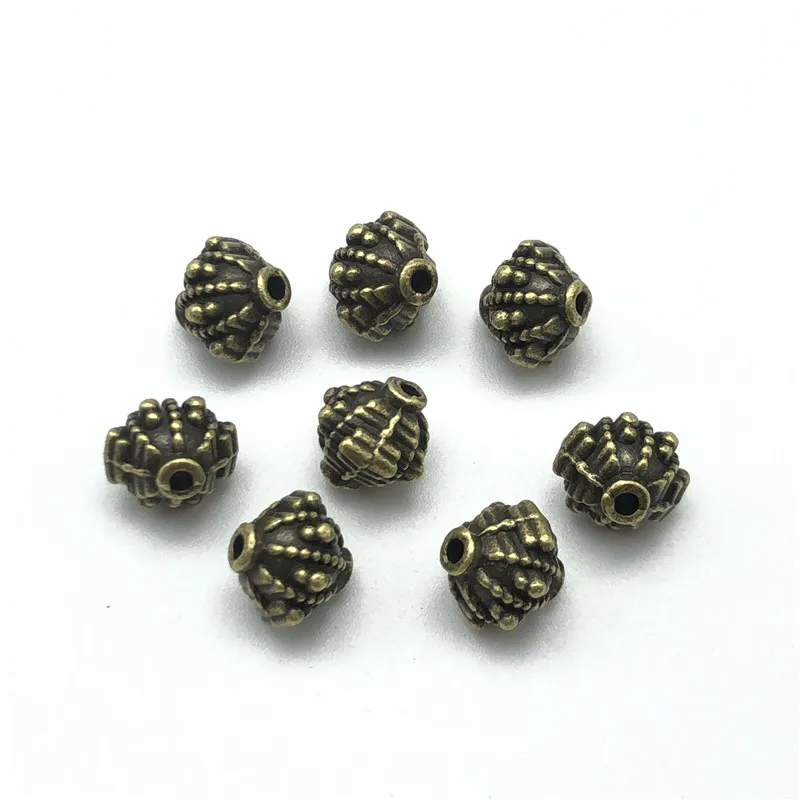 15pcs 10mm irregular perforated beads for jewelry making DIY handmade bracelet necklace prayer accessories wholesale | Украшения и
