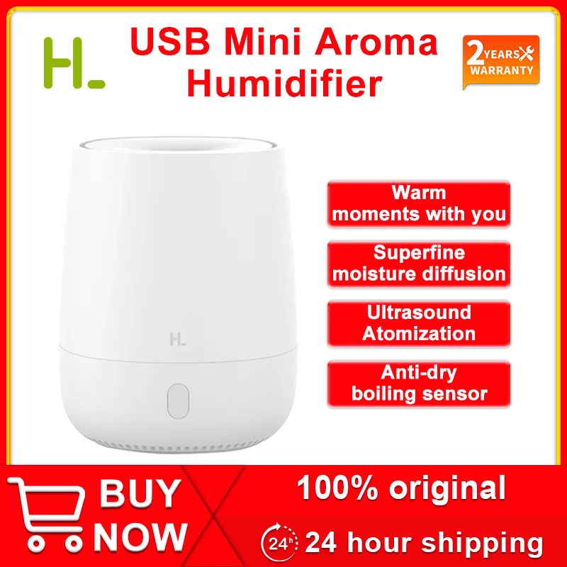

XIAOMI HL-Aromatherapy Diffuser, Air Humidifier, Aroma Machine, Ultrasonic Essential Oil ultrasonic Mist Maker Quiet