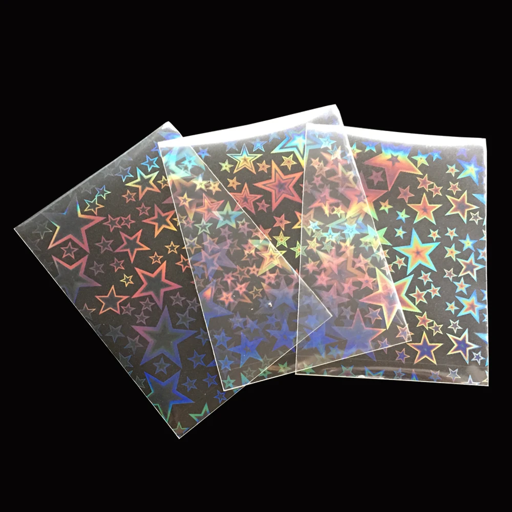100 шт. голографические рукава для голографических карт