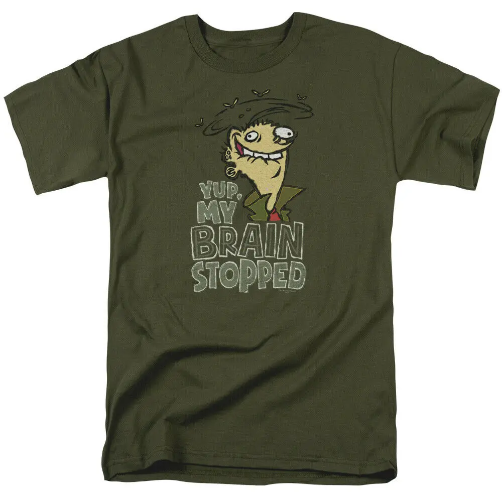 Новая Лицензированная футболка для взрослых Ed Edd N Eddy Brain Dead Лидер продаж 2019 новая