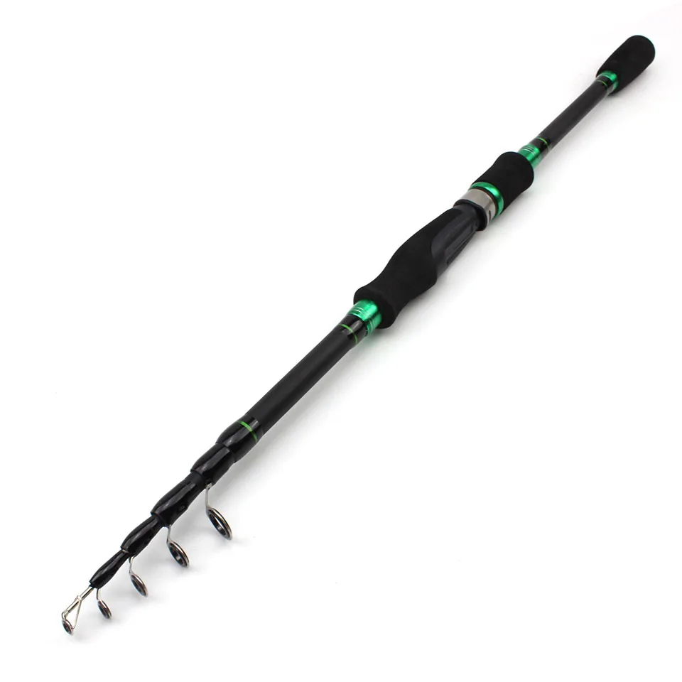 

Low Price 1.8m-2.7m Portable Telescopic Lure Fishing Rod, Carbon Rod M Power Rotating Casting Rod, Trout Rod and Bass Fishing