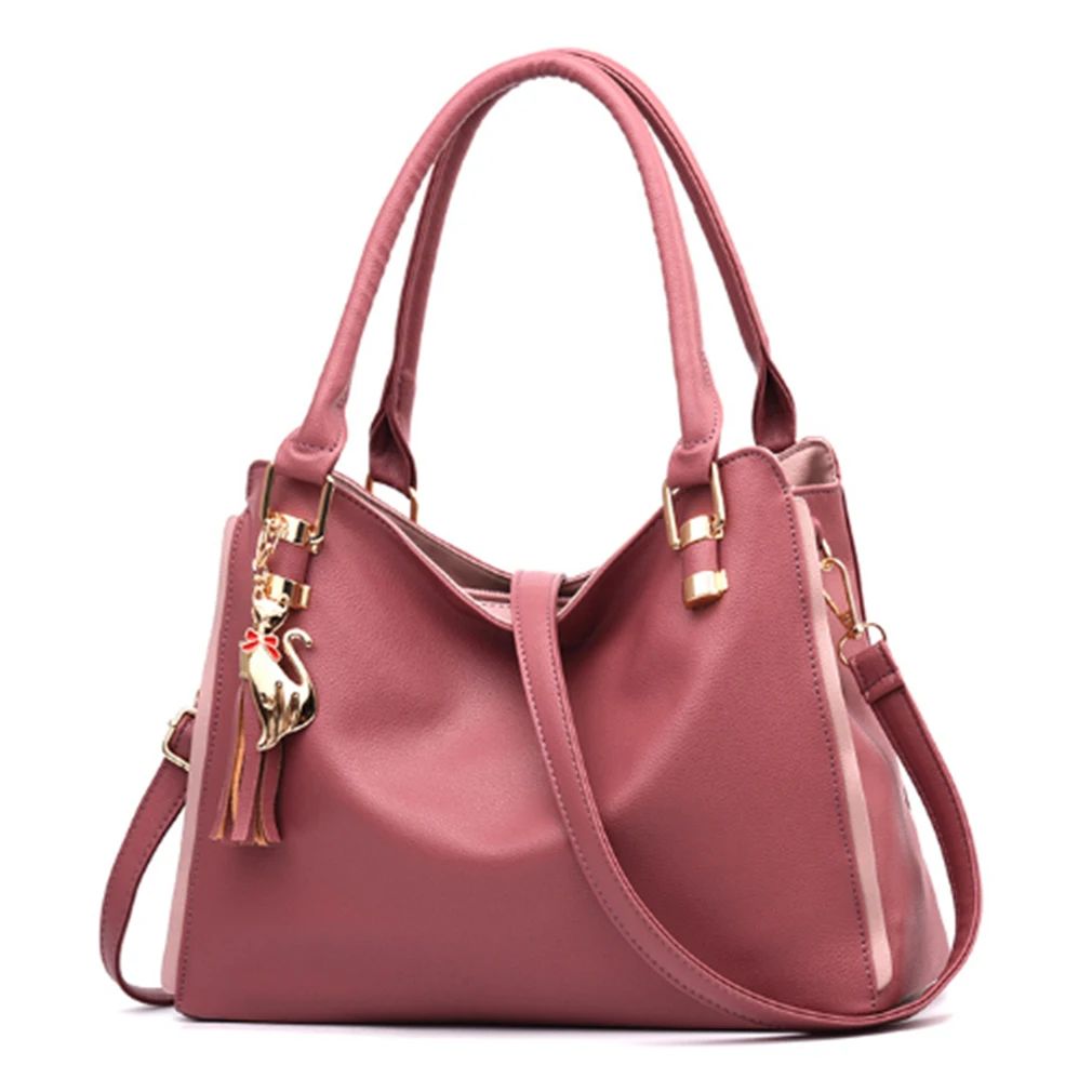 

New Ladies Cross-body Bag High Quality Large Capacity Shoulder Bag Ladies Fashion Solid Color Handbag For Female