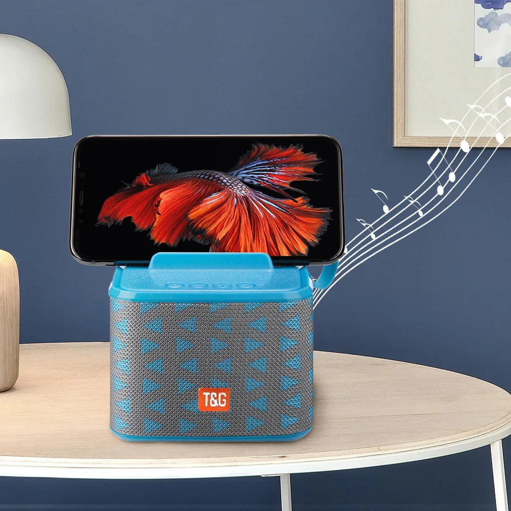 HIPERDEAL портативный беспроводной Blueteeth динамик держатель телефона Bluetooth динамик стерео звуковой сабвуфер колонки Aug23