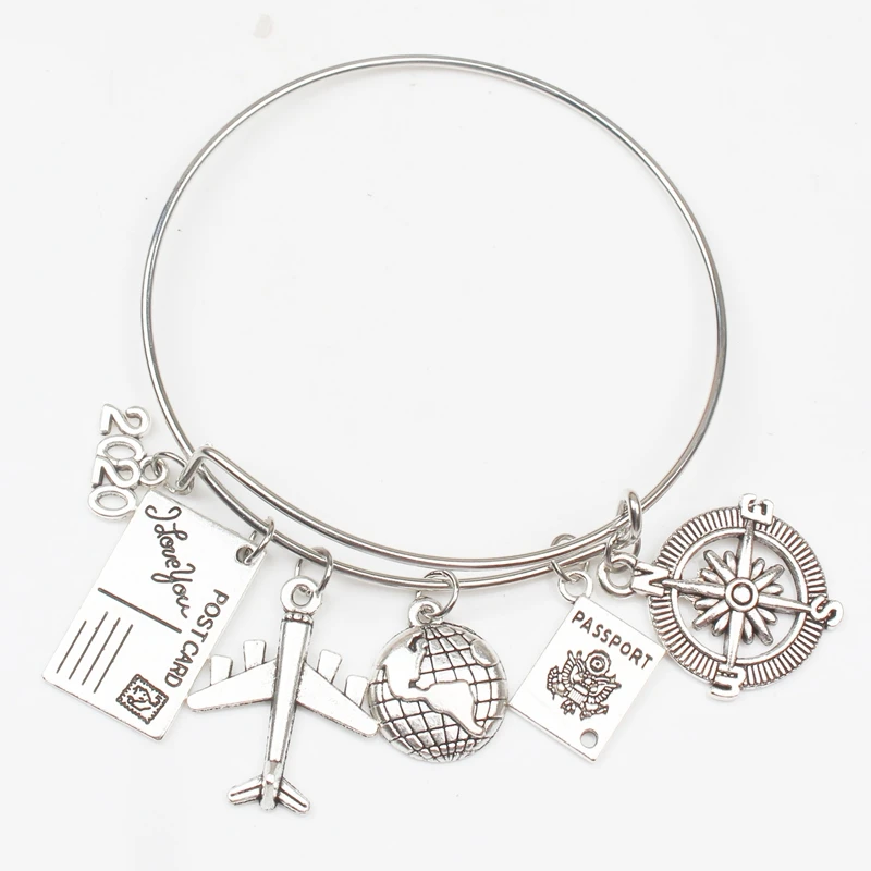 Браслет подвеска с компасом браслет для путешествий ручной работы 2021 2020 2022