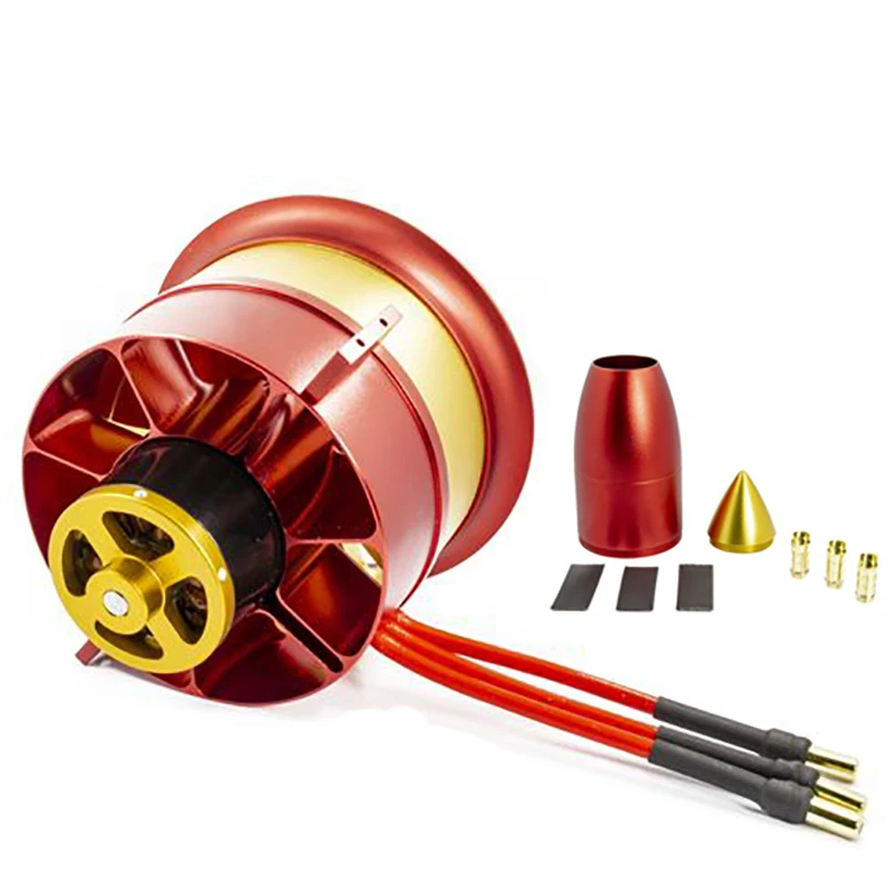 

90mm Full Metal Ducted Fan EDF 12 Blades JP Hobby 90mm 8S 4250 KV1330 CCW Motor For RC Jet Plane