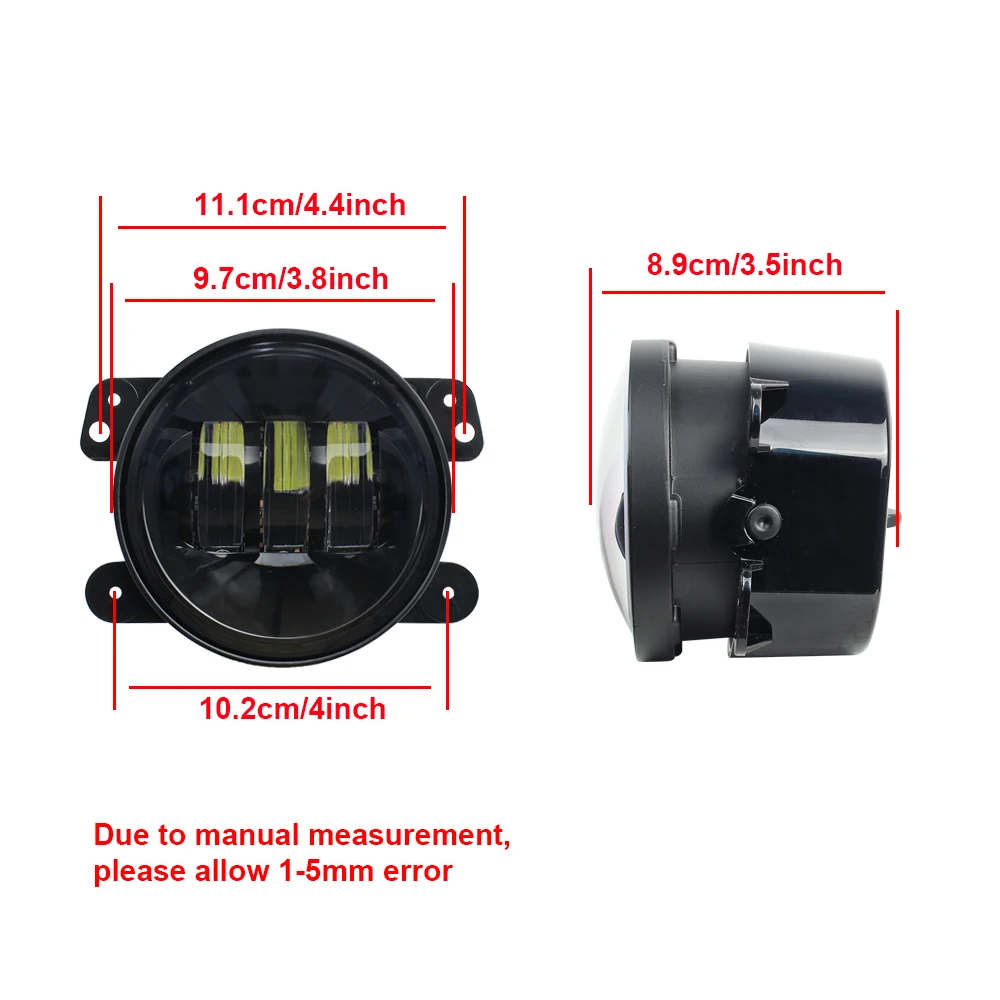 Светодиодные противотумансветильник фары 4 дюйма 2 шт. | Автомобили и мотоциклы