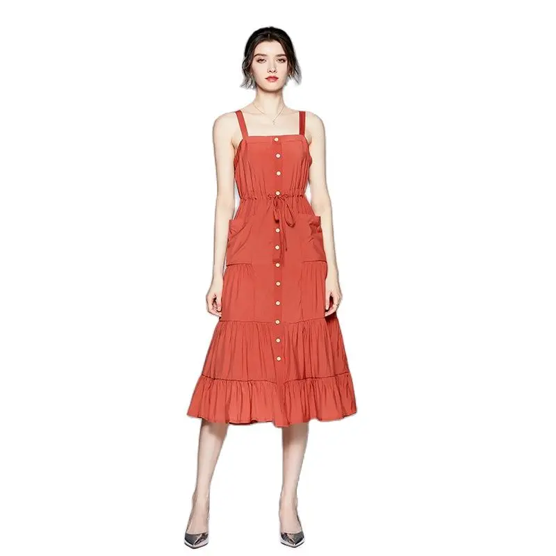 

Make spot court French fresh wind dress sleeveless dress female restoring ancient ways