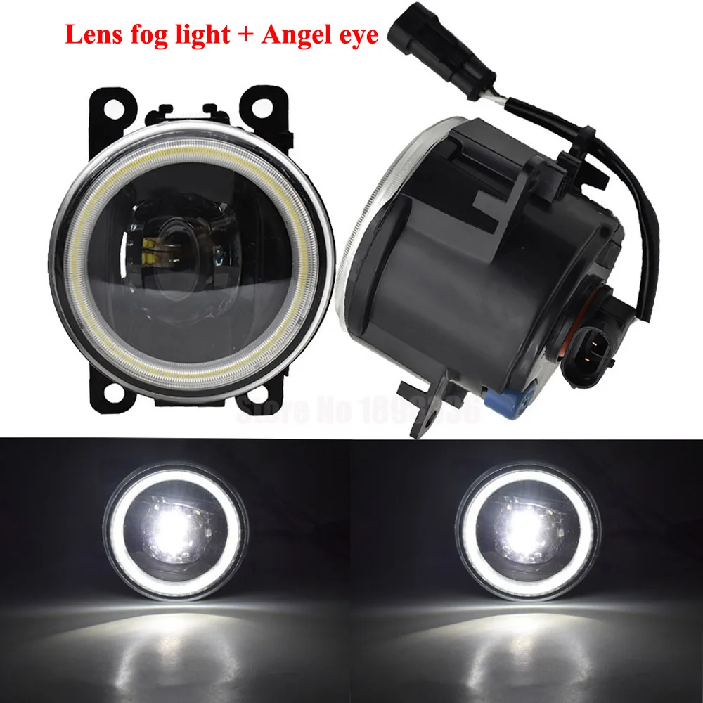 Новые яркие светодиодные противотуманные фары ангельские глазки 2 шт. 12 В для Citroen