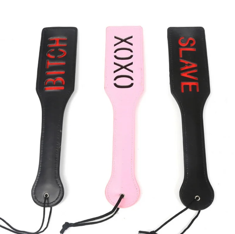 Slave Bitch Slut SM Flog Spank Paddle Beat покорный раб розовый кудрявый фетиш пледы весла для