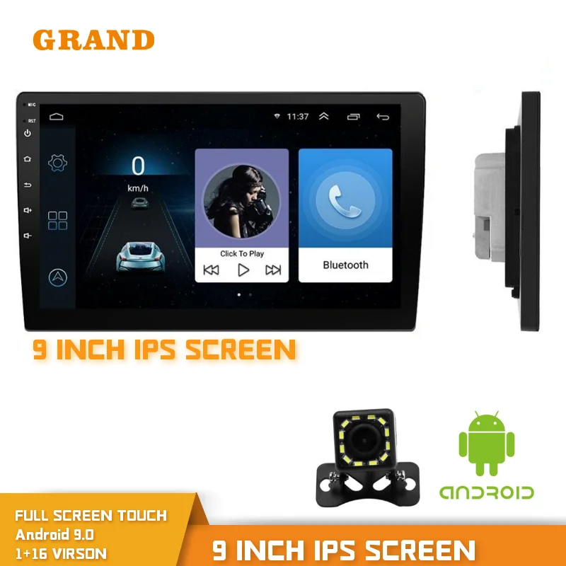 2 Din 9 дюймов Android автомобильное радио мультимедиа плей Универсальный Авто Стерео