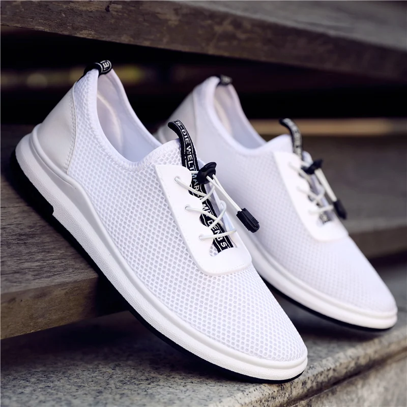 

Men's Casual Shoes Classic Fashion Sneakers Men Breathable Light Lace-up Work Shoes Trainers Male Tenis Masculino Adulto