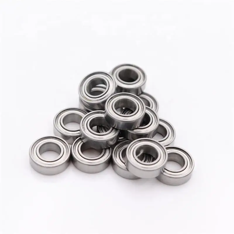 100pcs R144ZZ R144 ZZ shielded bearings inch 1/8 '' x 1/4'' 7/64'' miniature ball bearing 3.175 6.35 2.78 mm |