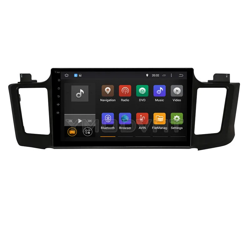 YMODVHT 10 1 дюймов 4G Восьмиядерный Android 9 0 7 автомобильный dvd плеер для Toyota RAV4 2016 2017 2018